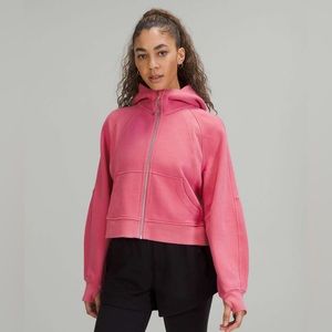 Pink Blossom Scuba Hoodie